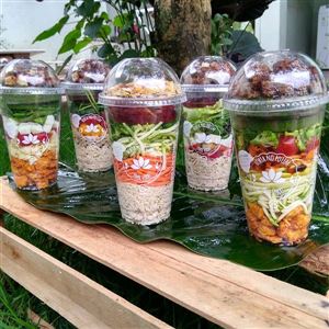 KIT Semanal 5 Saladas no Pote